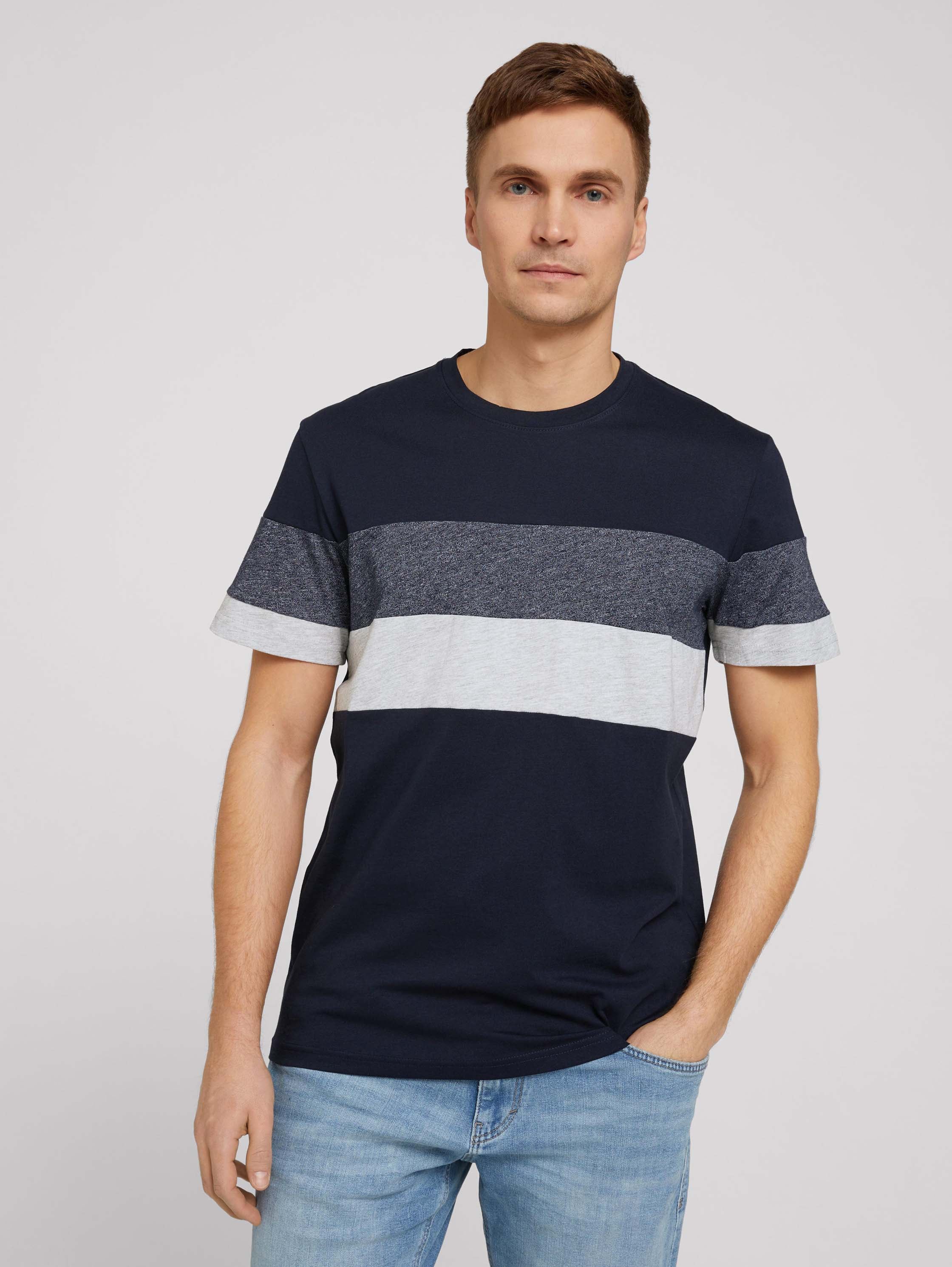 

Футболка мужская TOM TAILOR 1030602 синяя 2XL, 1030602