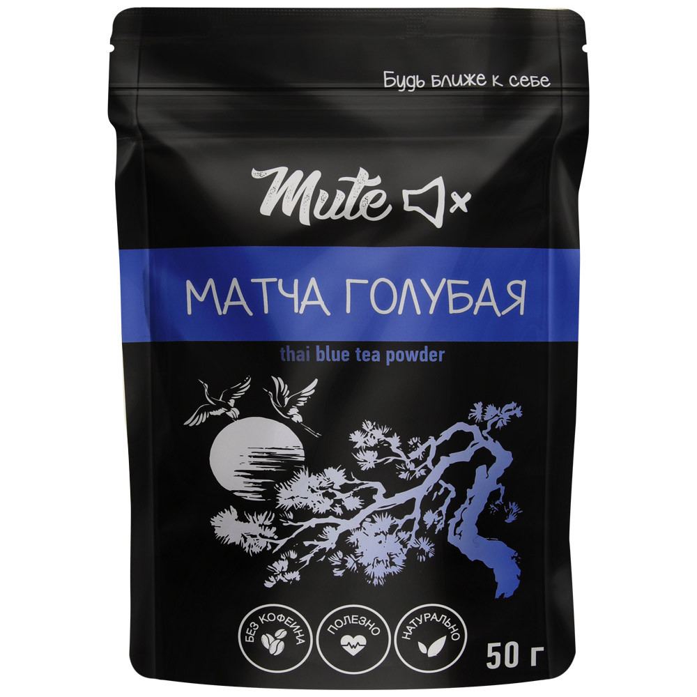 Чай Mute Cooking Матча голубая 50 г