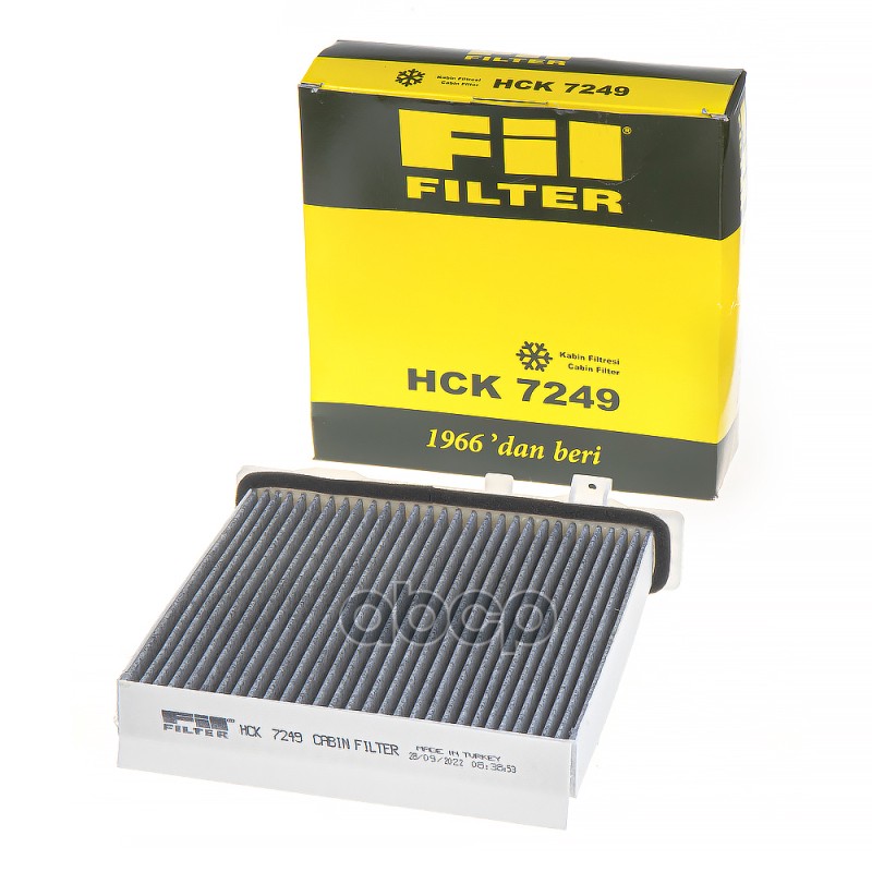 

Фильтр салонный (угольный) MITSUBISHI Pajero III 2.5TD/3.2DID/3.5GDI 00-06 FIL FILTER HCK7