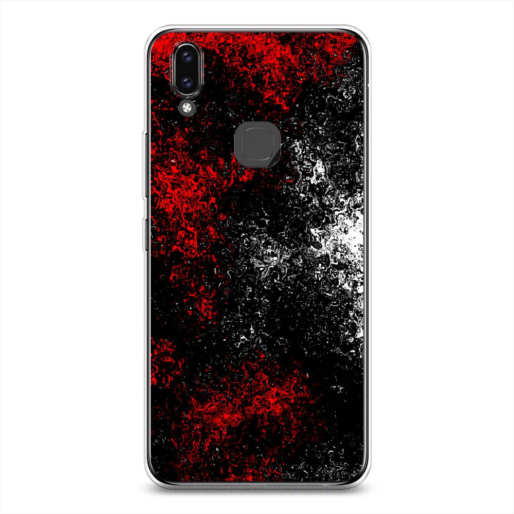 

Чехол для Vivo V9/Y85 "Монотипия", Красный;черный;белый, 260150-3