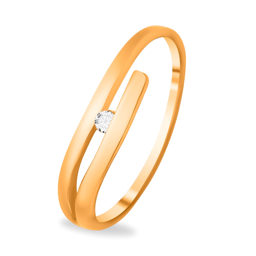 

Кольцо из красного золота с бриллиантом р. , 585Gold 101014884, 101014884