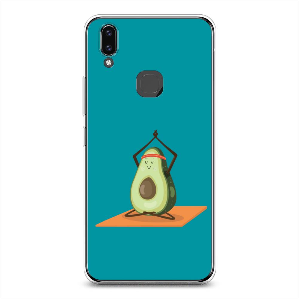 

Чехол для Vivo V9/Y85 "Расслабься с авокадо", Голубой, 260150-6