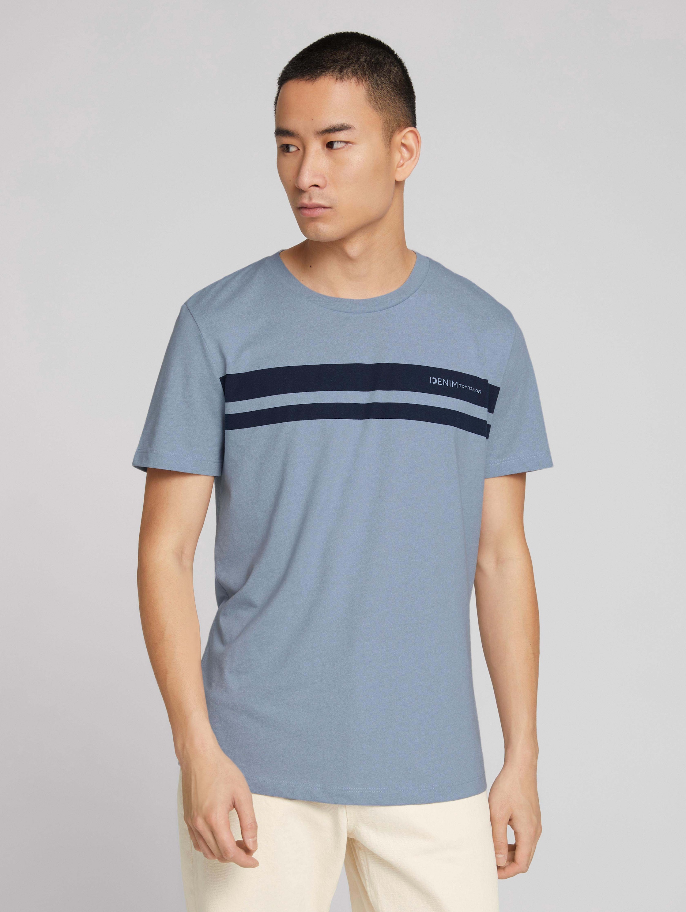 

Футболка мужская TOM TAILOR 1029965 синяя M, 1029965