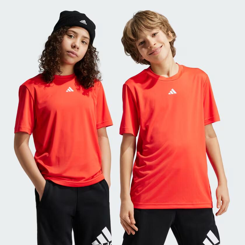 

Футболка Adidas для мальчиков, IW0851, ярко-красная A0TB, размер 176, Красный, Train Essentials
