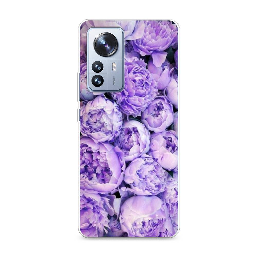 

Чехол Awog на Xiaomi 12 Pro "Пионы сиреневые", Разноцветный, 314450-8
