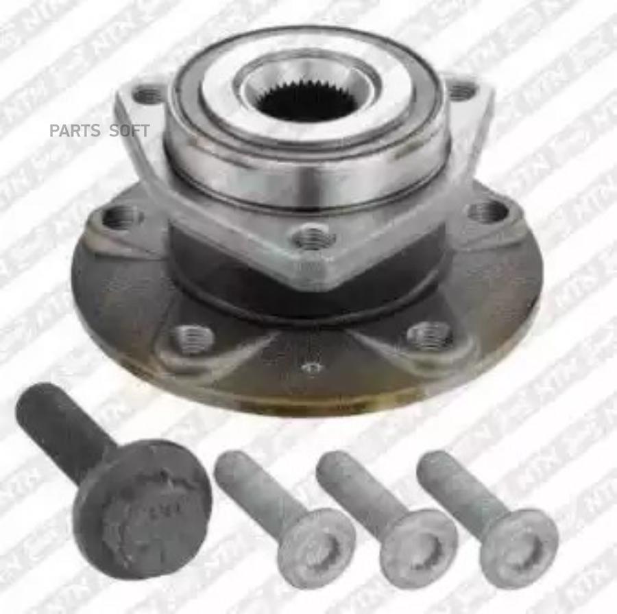 

Ступица передняя в сборе AD A3/VW Golf V/VI/Caddy 06-> SNR R154.61