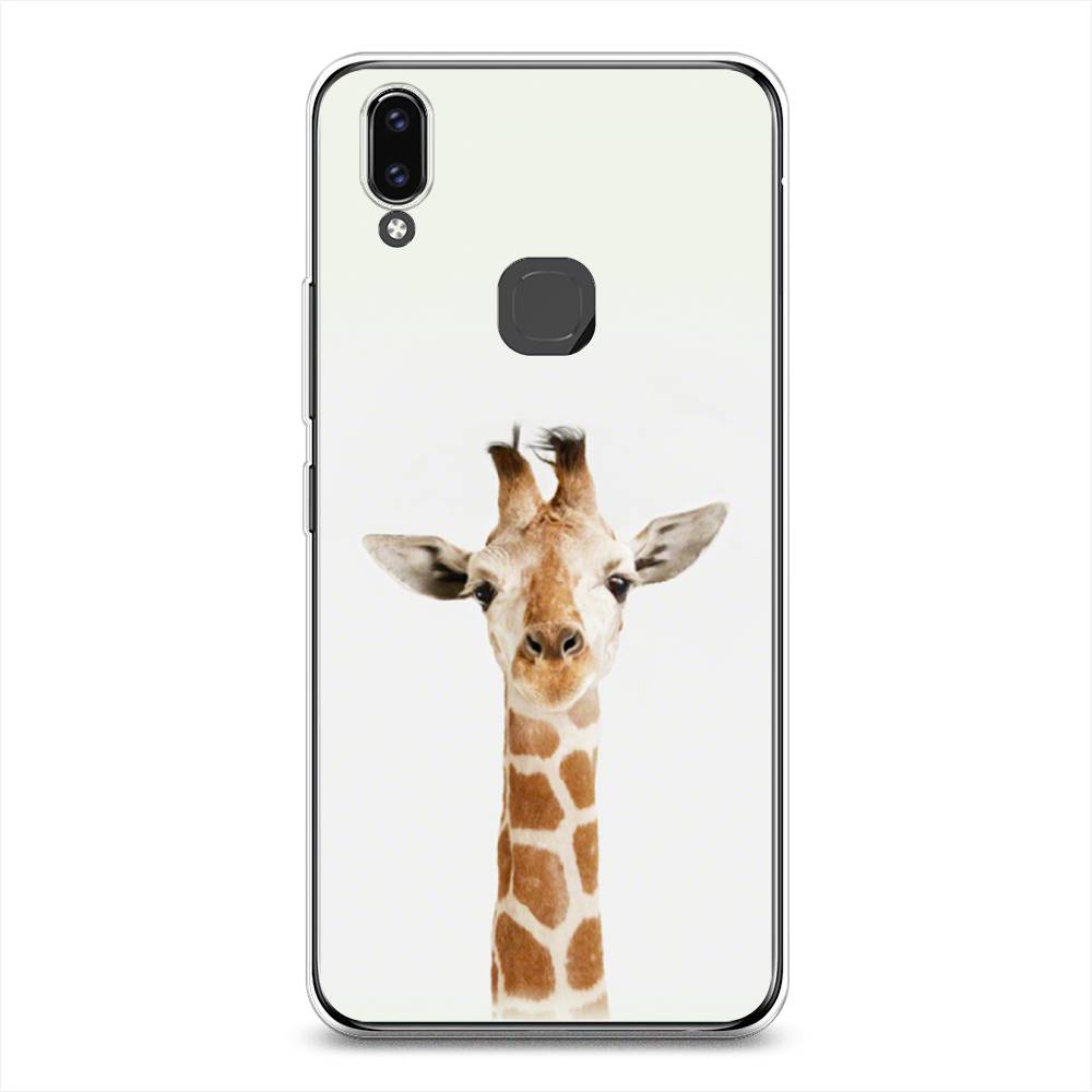 

Чехол для Vivo V9/Y85 "Любопытный жираф", Бежевый;коричневый, 260150-1