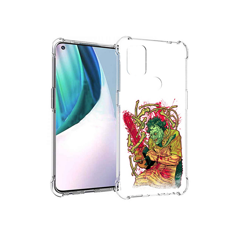 

Чехол MyPads Tocco для OnePlus Nord N10 5G яркий мясник (PT227047.129.711), Прозрачный, Tocco