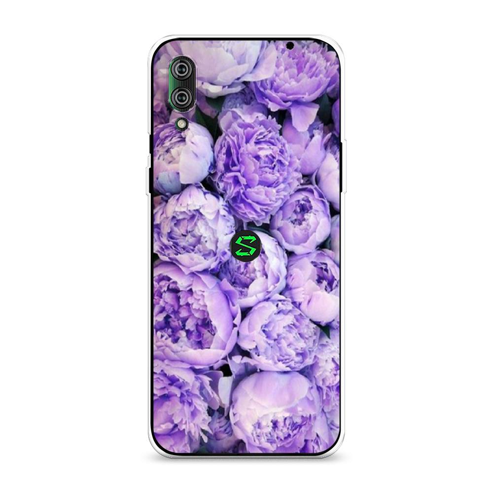 

Чехол Awog на Xiaomi Black Shark 2/2 Pro "Пионы сиреневые", Разноцветный, 36450-8