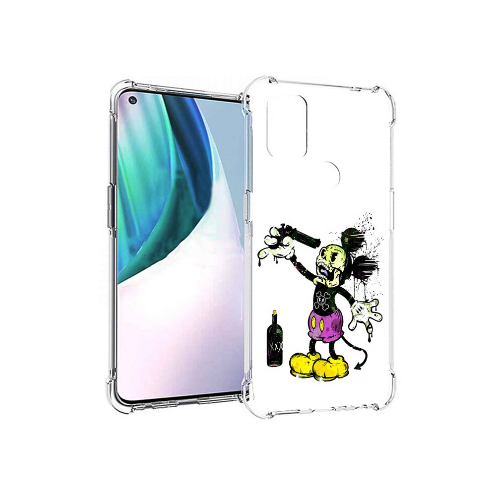 

Чехол MyPads Tocco для OnePlus Nord N10 5G Драг Микки (PT227047.129.73), Прозрачный, Tocco