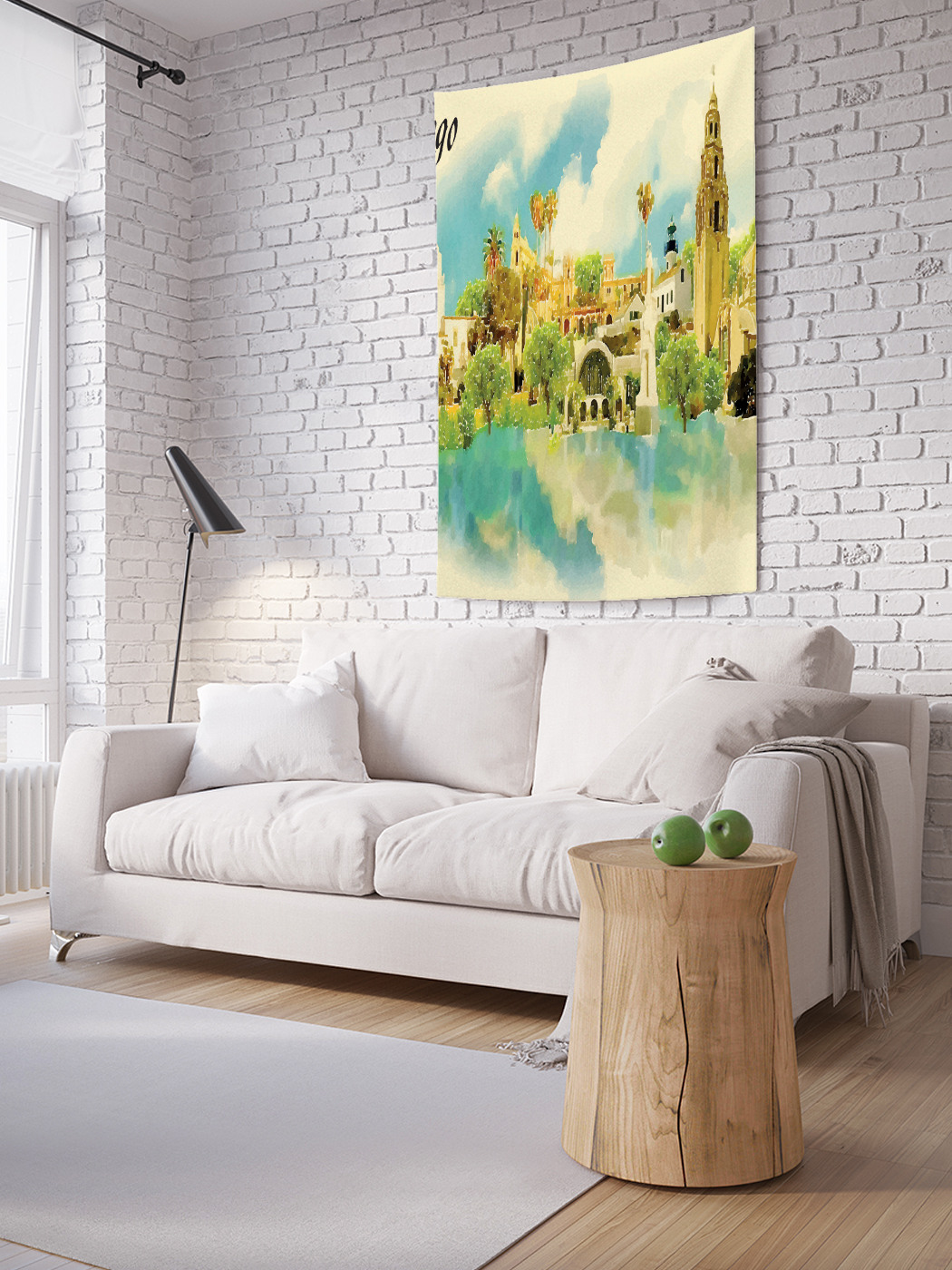 

Вертикальное фотопанно на стену JoyArty Панорама Сан-Диего 100x150 см, Панорама Сан-Диего