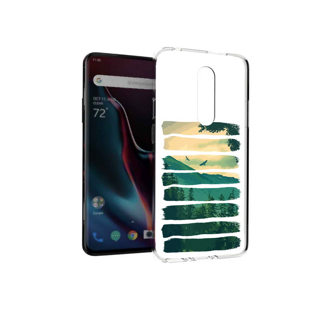 

Чехол MyPads Tocco для OnePlus 7 Pro Лесная чаща (PT139735.130.107), Прозрачный, Tocco
