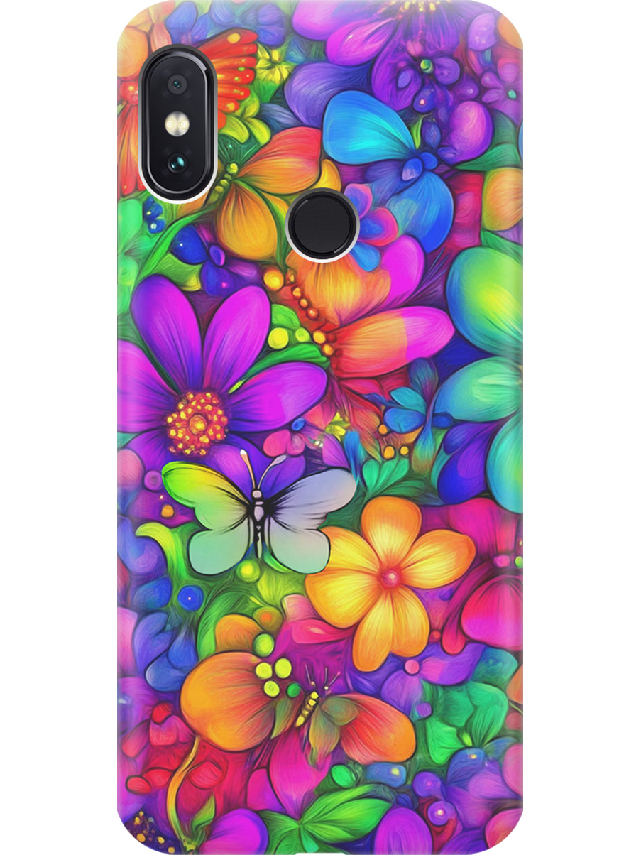 

Силиконовый чехол на Xiaomi Redmi Note 5 / Note 5 Pro с принтом прозрачный 861476, Прозрачный;зеленый;фиолетовый;красный, 717568723