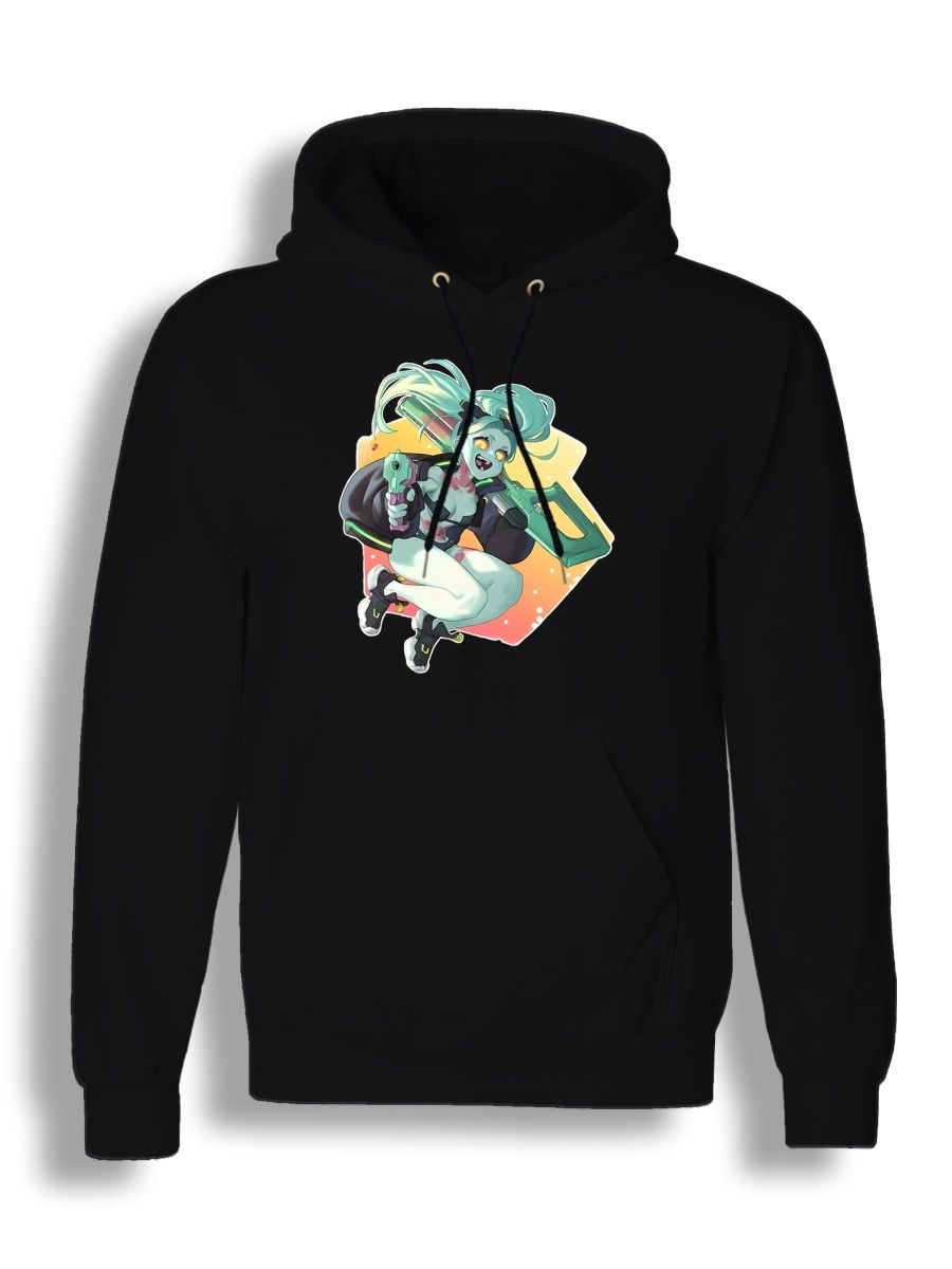 

Худи унисекс СувенирShop Аниме Киберпанк/Cyberpunk/Rebecca 3 черное M, Черный, "Аниме Киберпанк/Cyberpunk/Rebecca" 3