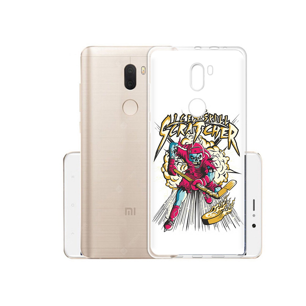 

Чехол MyPads Tocco для Xiaomi Mi 5S Plus нарисованный скелет хоккеист (PT48165.334.514), Прозрачный, Tocco