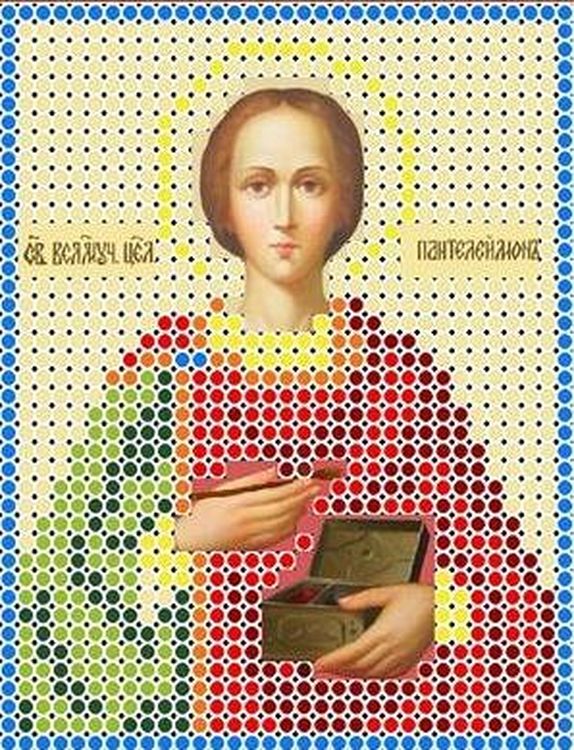 

Рисунок на ткани Каролинка Святой Пантелеймон ТКБИ 6004