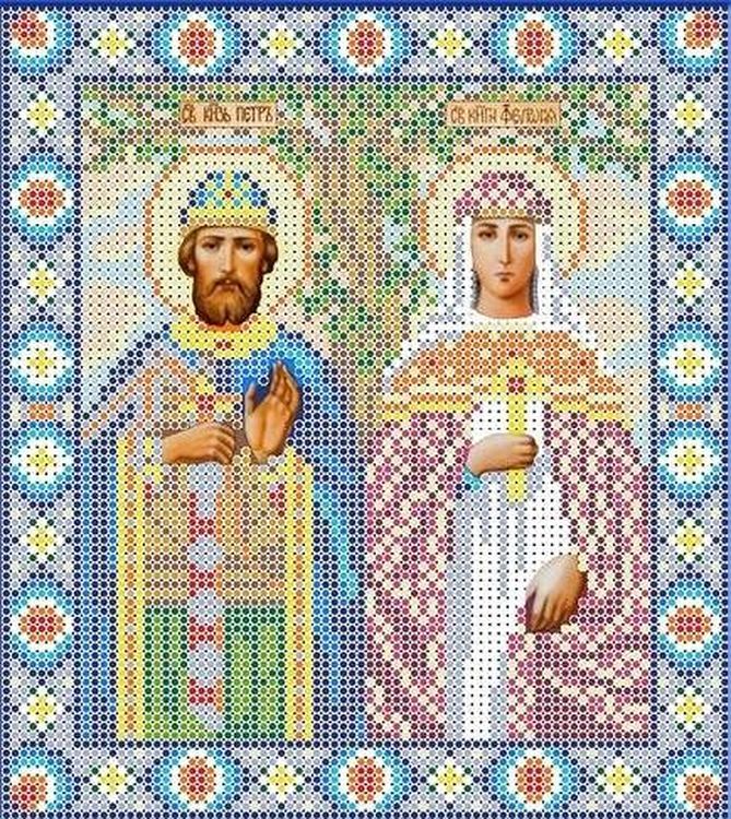 

Рисунок на ткани Каролинка Святые Петр и Феврония ТКБИ 4030