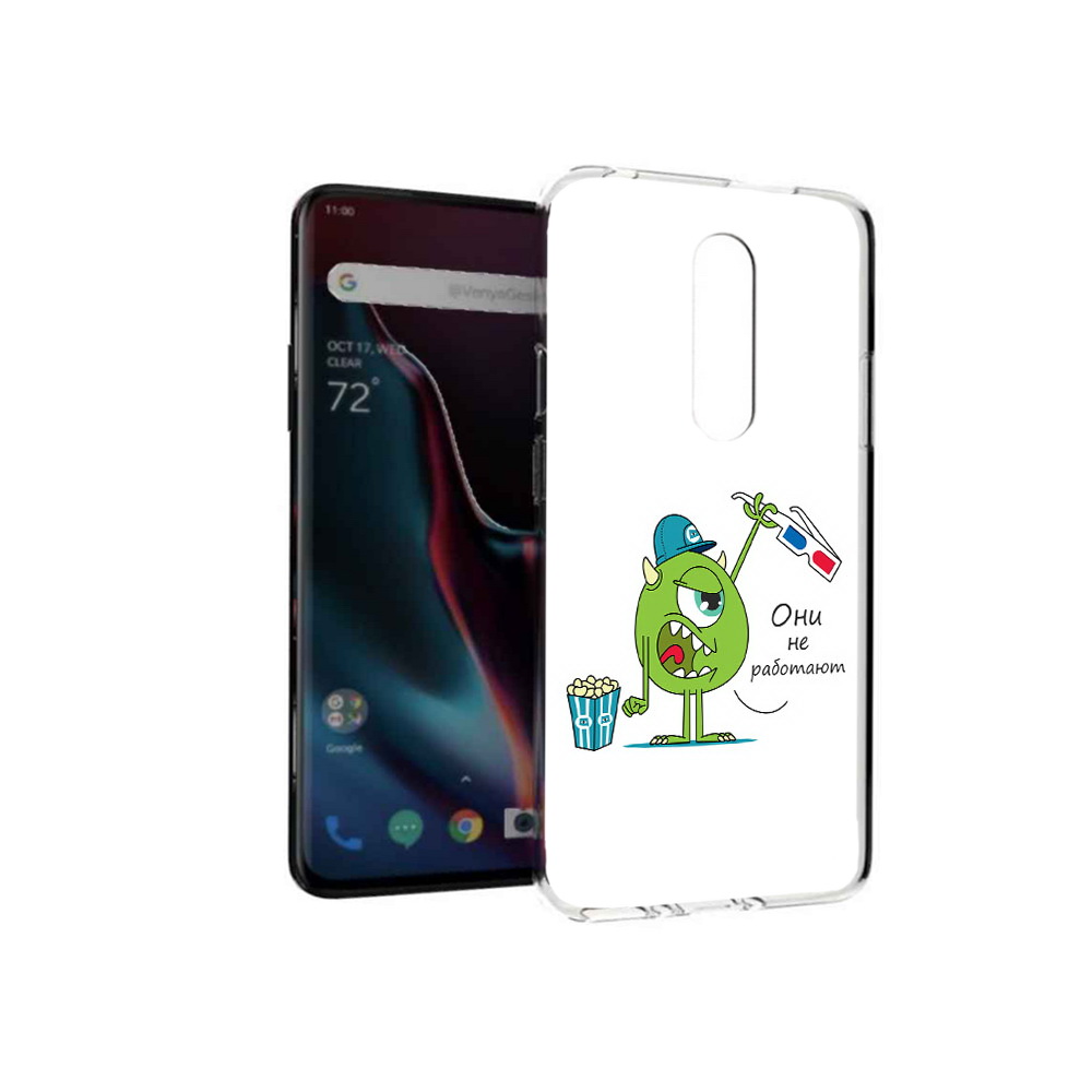 

Чехол MyPads Tocco для OnePlus 7 Pro Очки не работают (PT139735.130.129), Прозрачный, Tocco