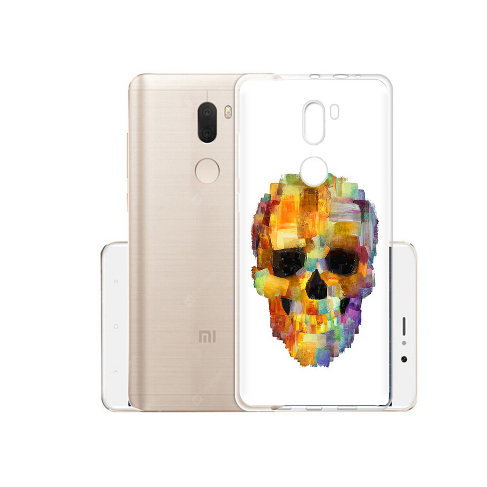 

Чехол MyPads Tocco для Xiaomi Mi 5S Plus нарисованный череп (PT48165.334.516), Прозрачный, Tocco