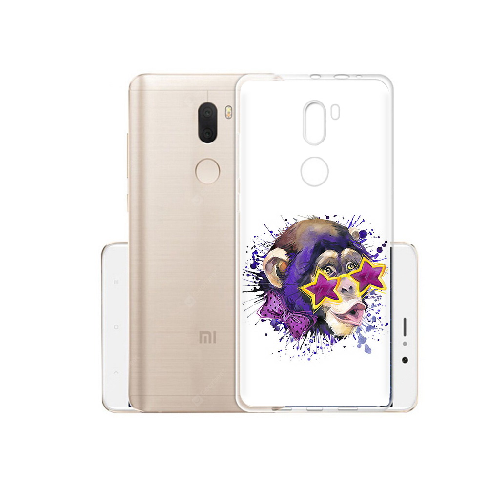 

Чехол MyPads Tocco для Xiaomi Mi 5S Plus обезьяна в очках (PT48165.334.524), Прозрачный, Tocco