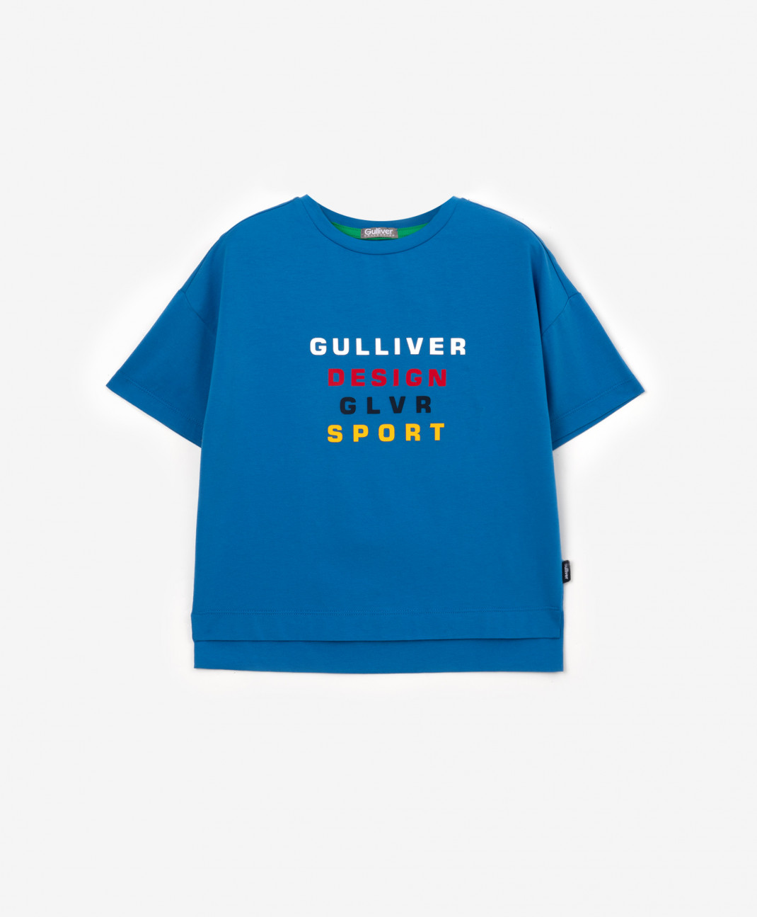 Футболка детская Gulliver 12306BMC1208 синий, 110