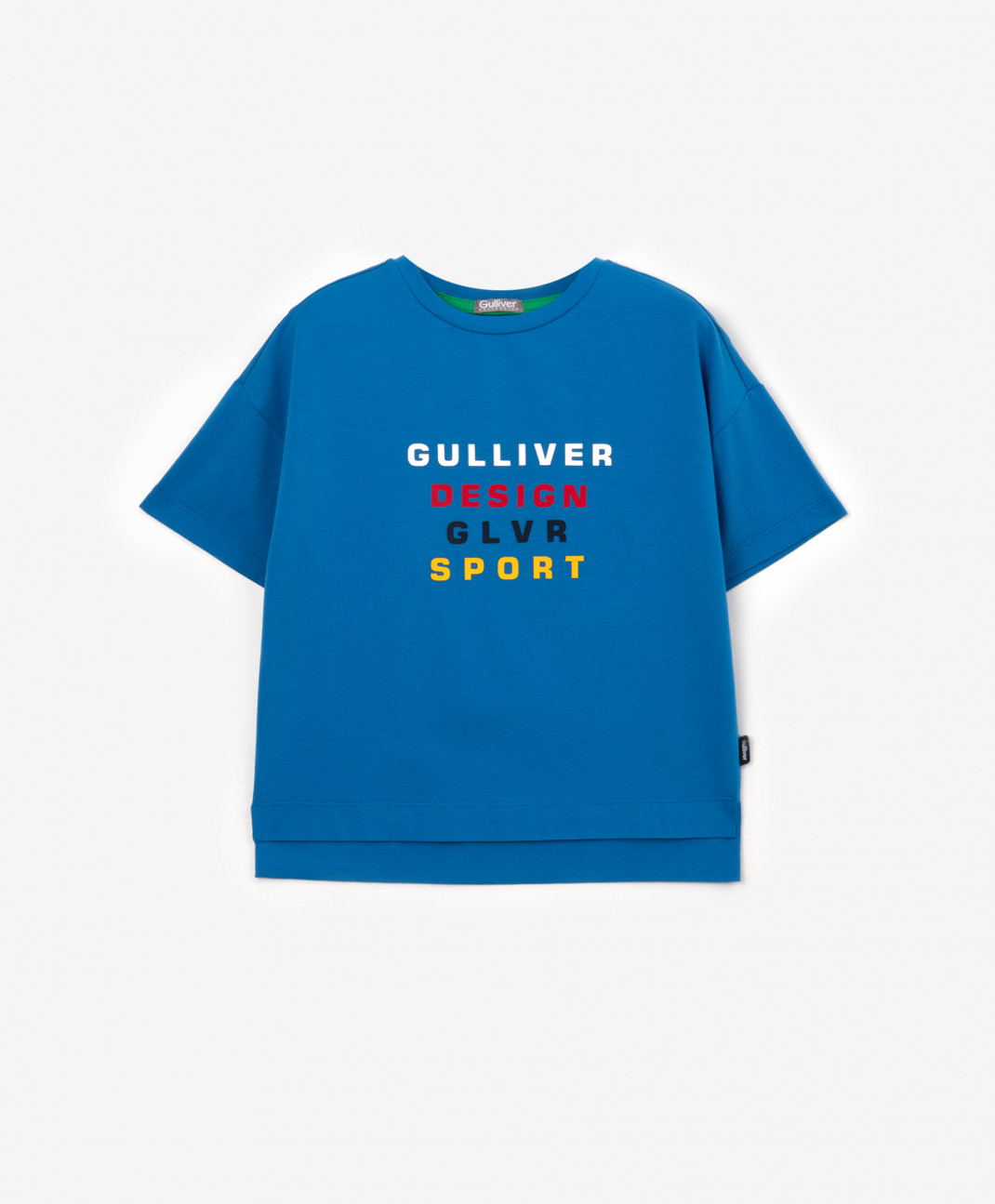 

Футболка детская Gulliver 12306BMC1208 синий, 134, 12306BMC1208