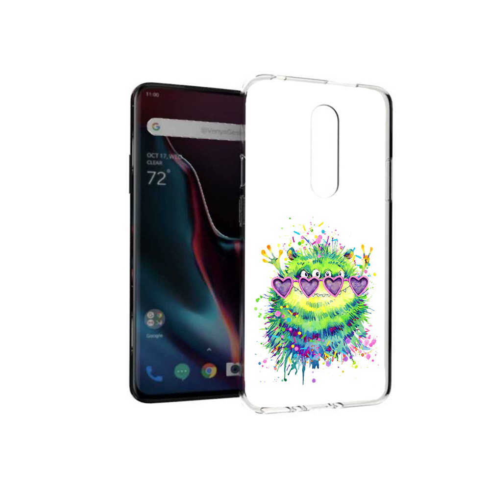 

Чехол MyPads Tocco для OnePlus 7 Pro Пушистый персонаж (PT139735.130.142), Прозрачный, Tocco