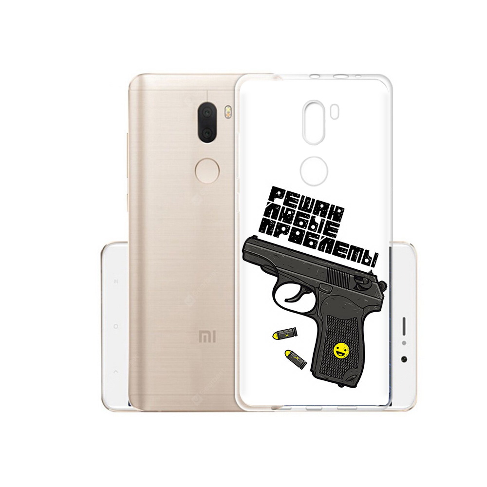 

Чехол MyPads Tocco для Xiaomi Mi 5S Plus пистолет против проблем (PT48165.334.542), Прозрачный, Tocco