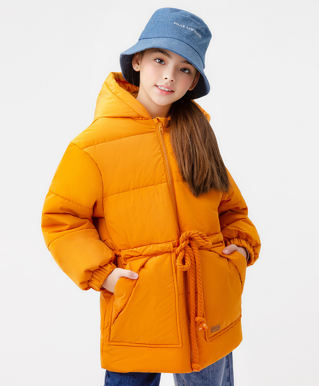 

Куртка детская Button Blue 123BBGJC41032700 желтый, 152, 123BBGJC41032700