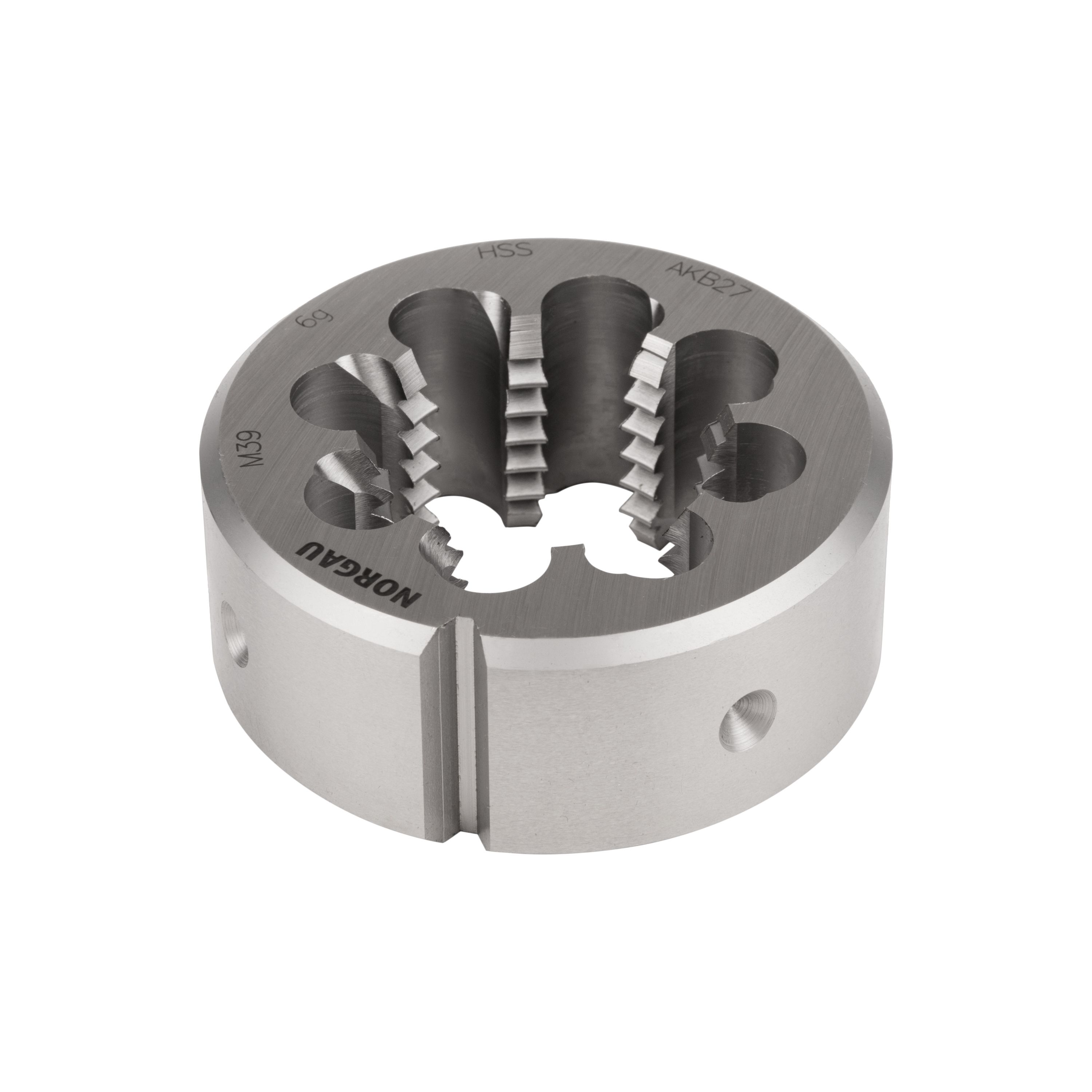 

Плашка М39х4 мм NORGAU Industrial метрическая, угол 60°, по DIN223, HSS, RHT-269-877
