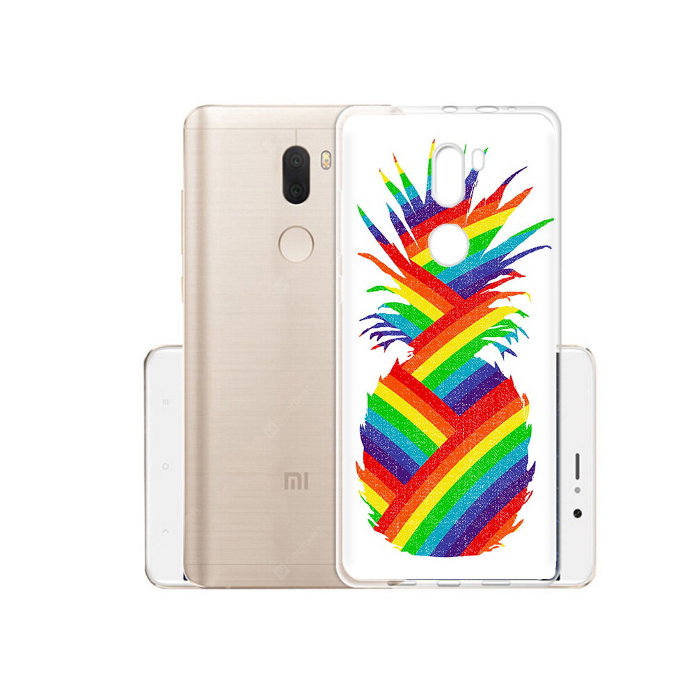 

Чехол MyPads Tocco для Xiaomi Mi 5S Plus радужный ананас (PT48165.334.566), Прозрачный, Tocco