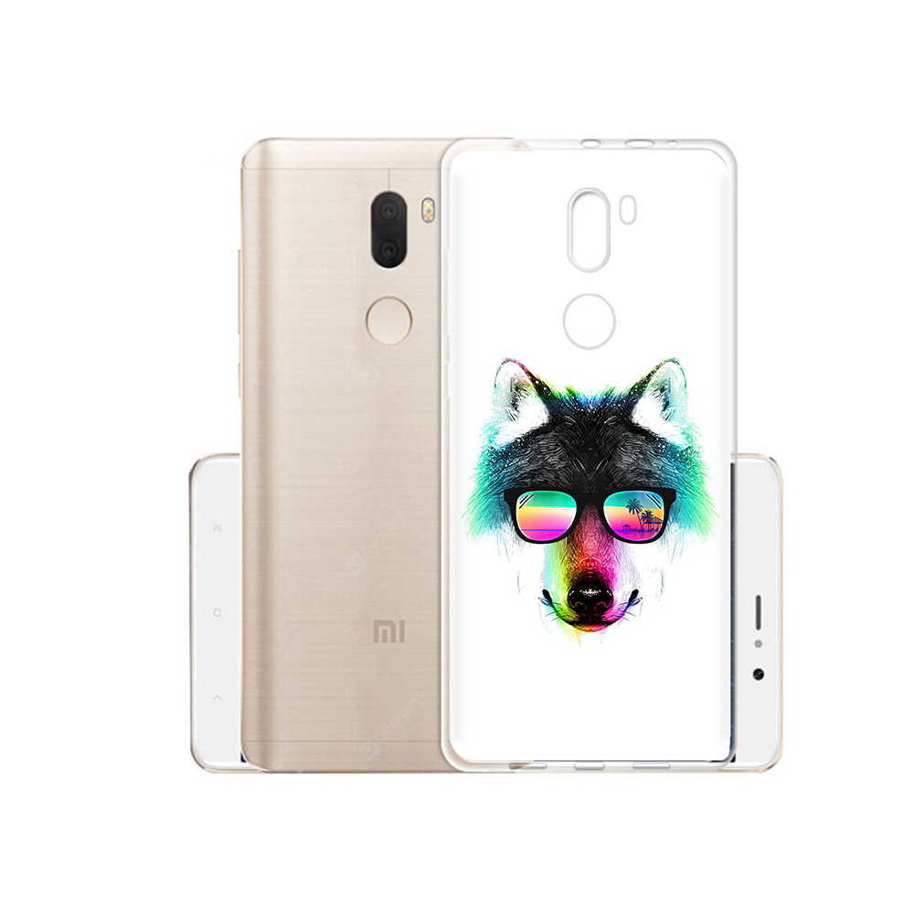

Чехол MyPads Tocco для Xiaomi Mi 5S Plus радужный волк (PT48165.334.567), Прозрачный, Tocco