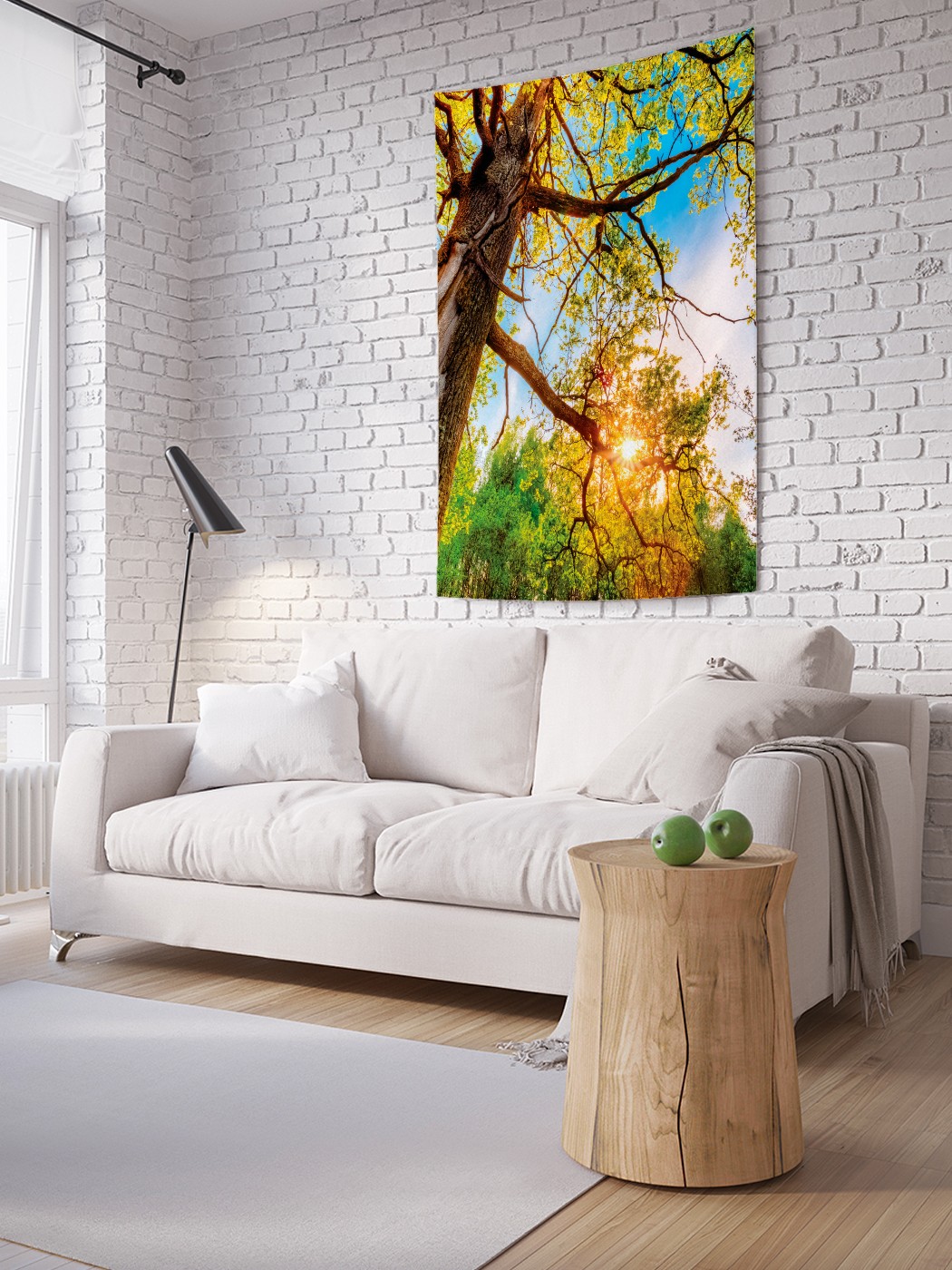 

Вертикальное фотопанно на стену JoyArty Лесная старость 150x200 см, Лесная старость
