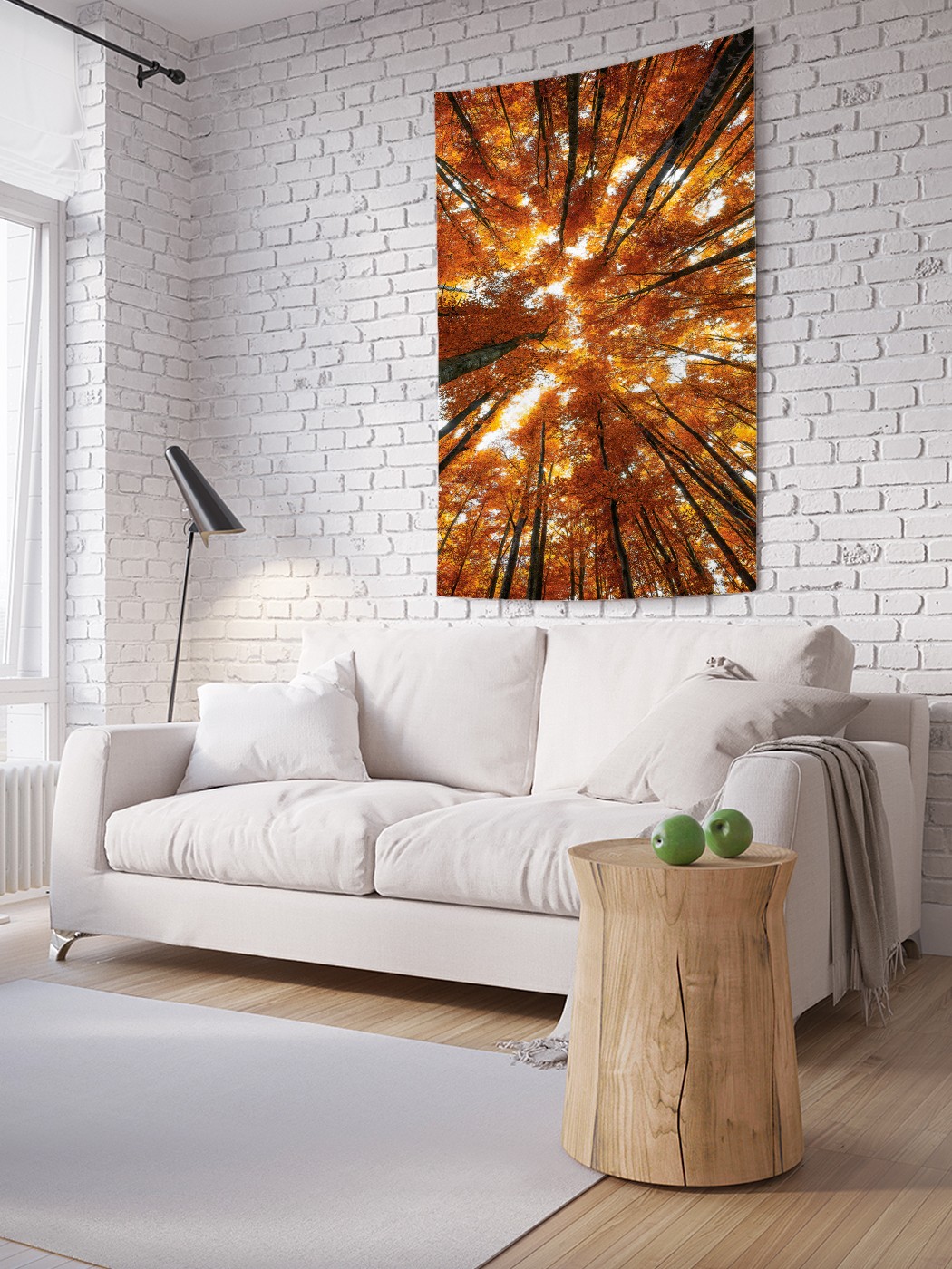 

Вертикальное фотопанно на стену JoyArty Лесной космос 150x200 см, Лесной космос