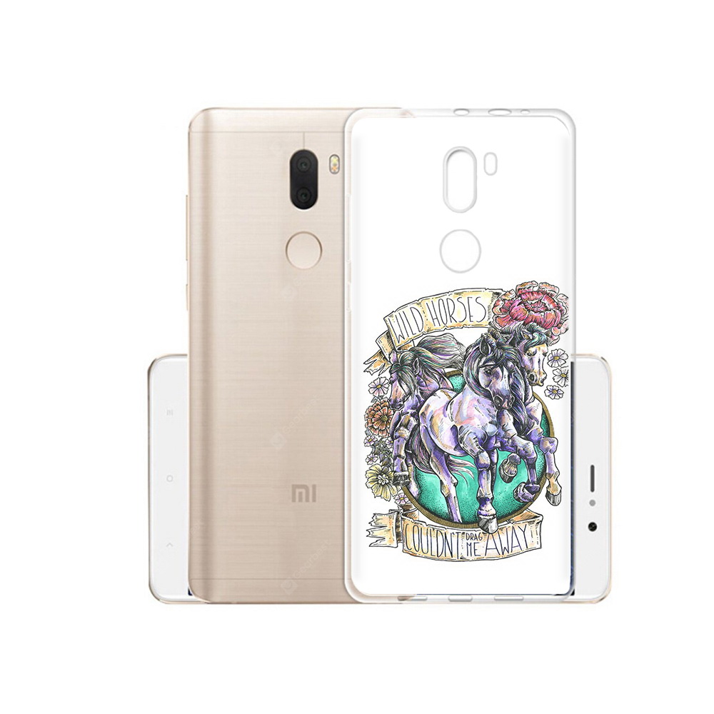 

Чехол MyPads Tocco для Xiaomi Mi 5S Plus рисунок коней в цветах (PT48165.334.582), Прозрачный, Tocco