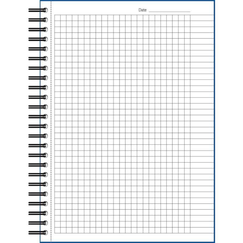 

Бизнес-тетрадь А5 Attache Selection LightBook, 100 листов, клетка, на спирали, синяя, 24шт