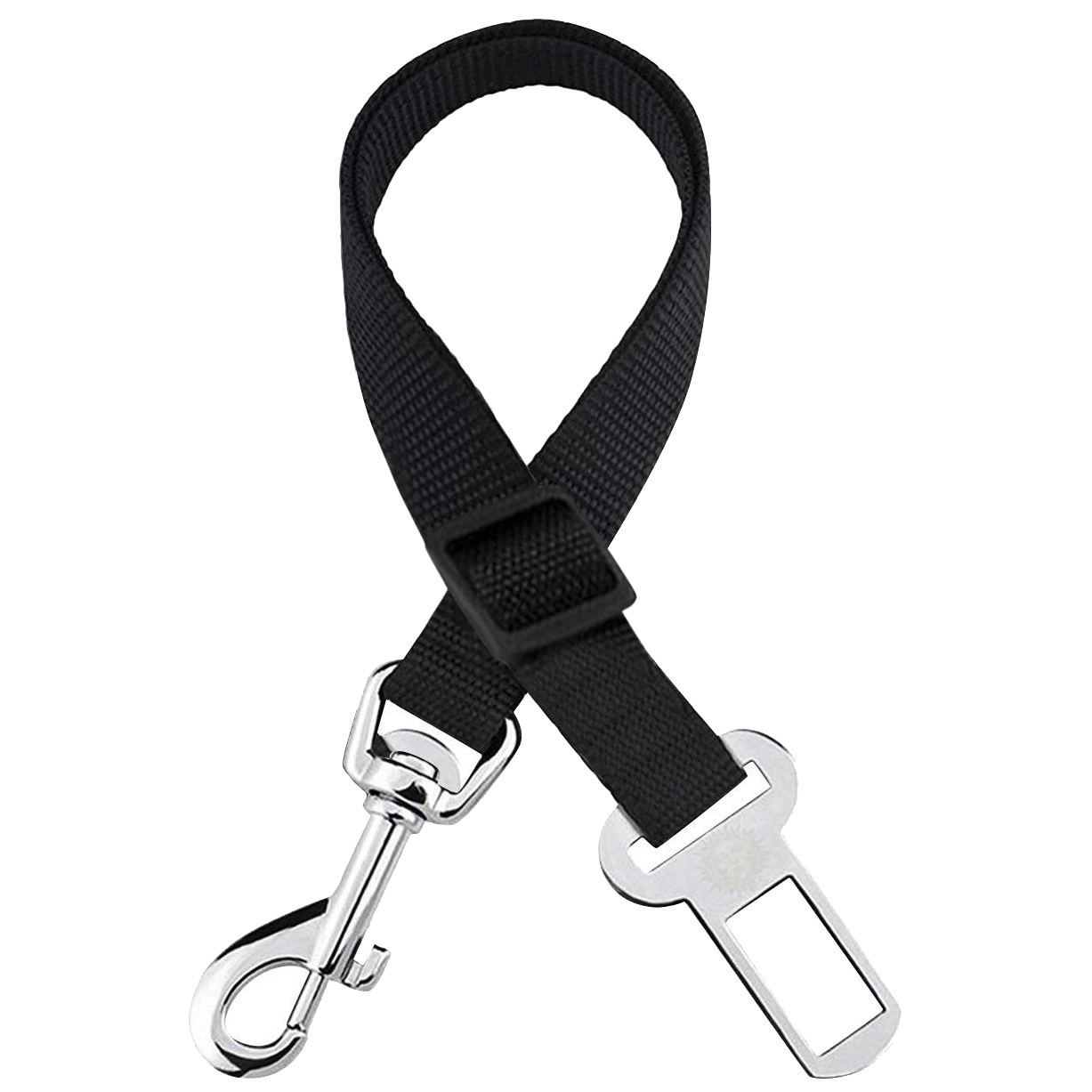 Ремень для собак в автомобиль, черный, 70х3 см, Pets & Friends PF-LEASH-02