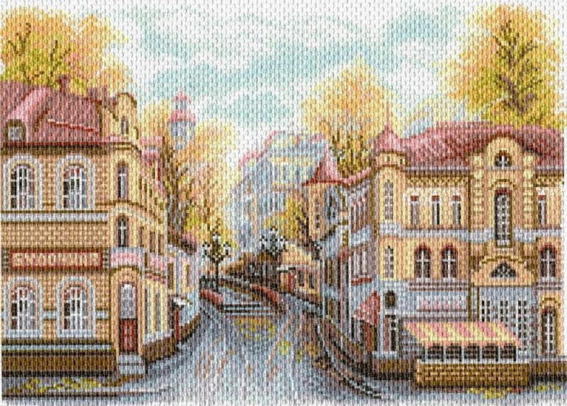 

Рисунок на ткани Матренин Посад Московские улочки. Яузский бульвар 1760