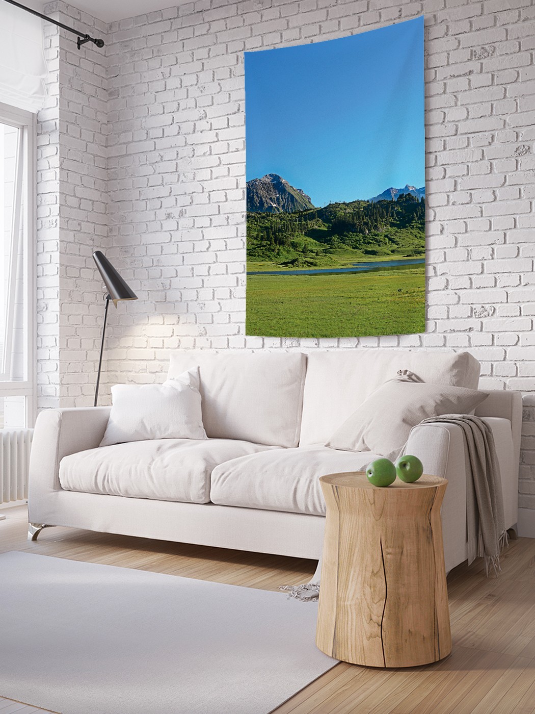 

Вертикальное фотопанно на стену JoyArty Горная поверхность 150x200 см, Горная поверхность