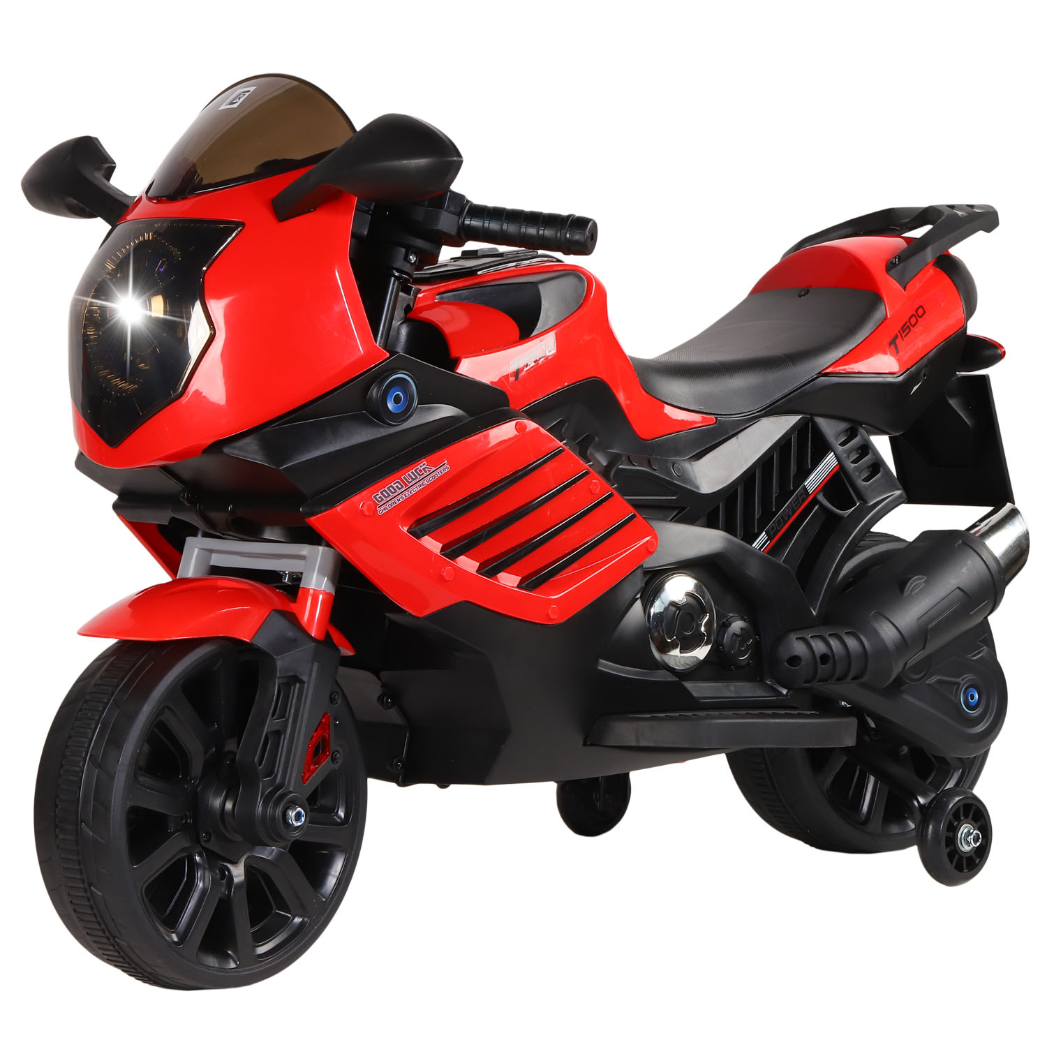 

Мотоцикл City-Ride на аккум. 6v7ah*1,свет,МР3 плейер, 95*47*63см CR028RD, CR028RD