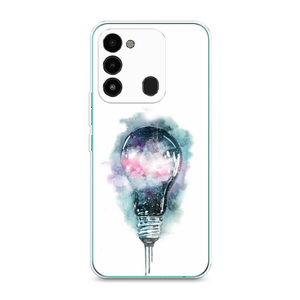 

Чехол для Tecno Spark Go 2022/8С/9 "Волшебная лампа", Белый;серый, 301250-4