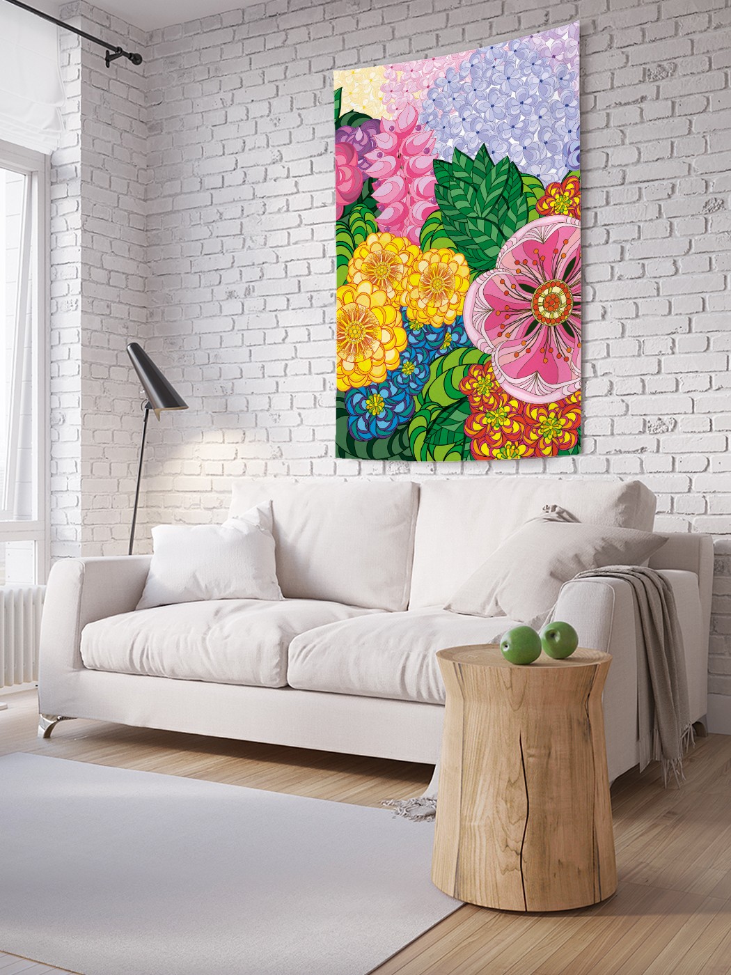 

Вертикальное фотопанно на стену JoyArty Сон садовника 150x200 см, Сон садовника