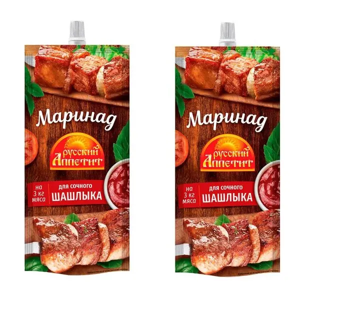 

Маринад Русский аппетит для шашлыка, 300 г х 2 шт, для шашлыка
