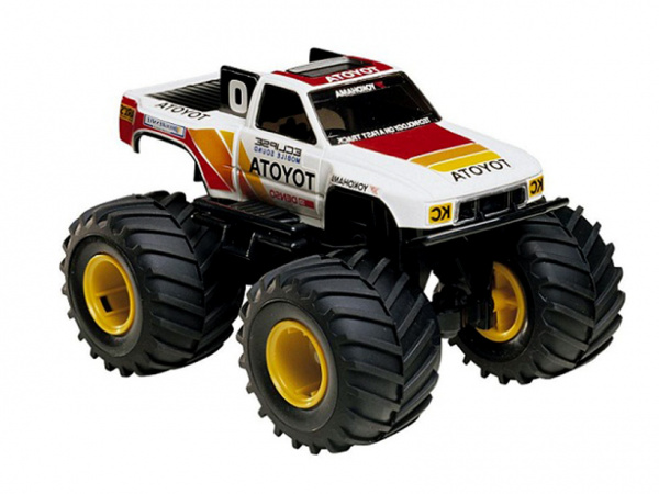 фото Модель tamiya 1/32 toyota hi-lux monster racer jr. с электромоторчиком 17009