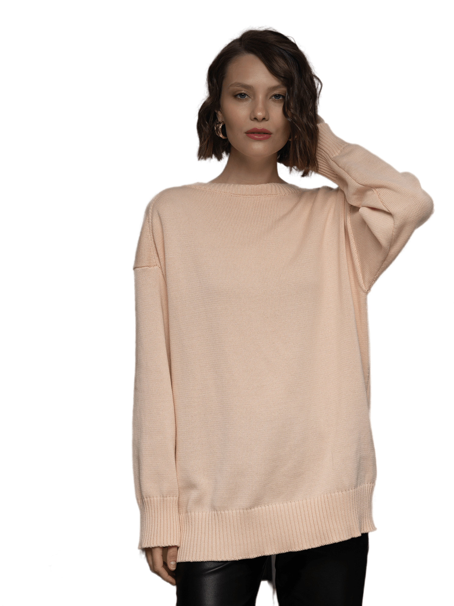 

Джемпер женский USIK studio 01 бежевый OneSize, 01