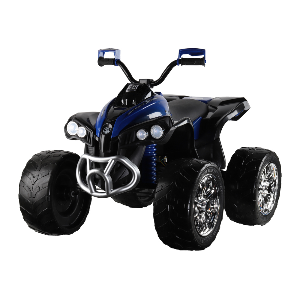 фото Квадроцикл city-ride 12v7ah*1, usb, mp3, колеса eva, свет, звук, 103*80*70см cr008bl