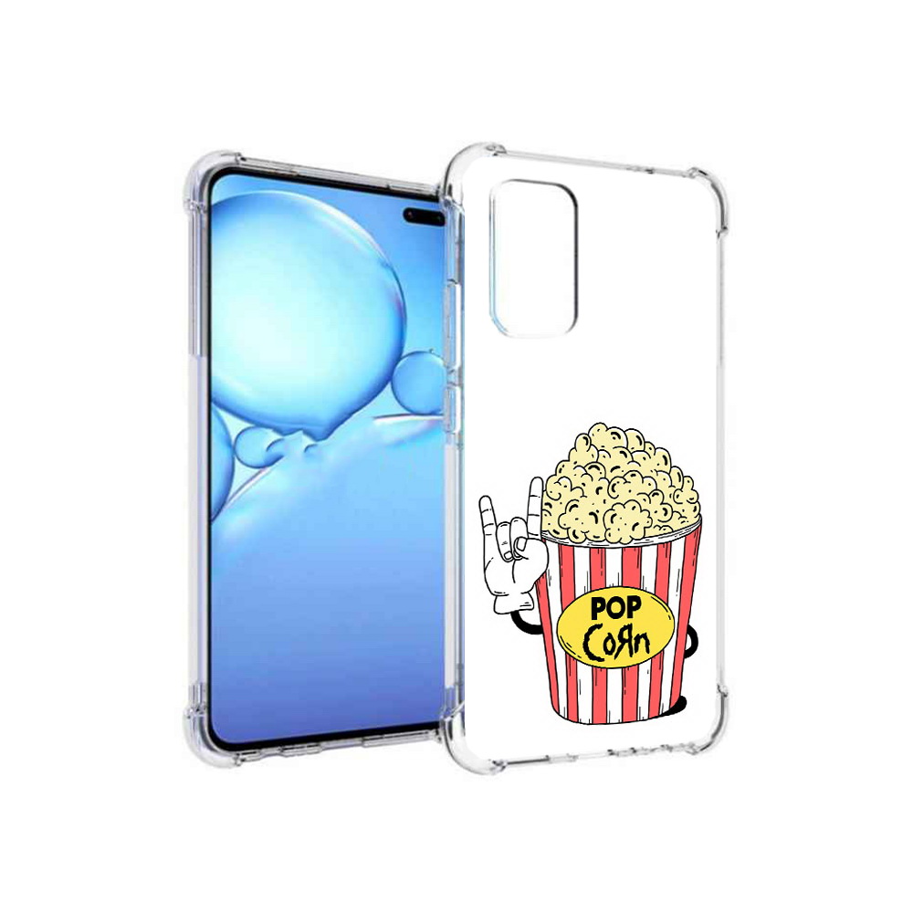 

Чехол MyPads Tocco для Vivo V19 крутой попкорн (PT147328.392.427), Прозрачный, Tocco