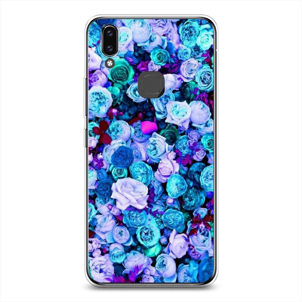 

Чехол для Vivo V9/Y85 "Цветочный ковер", Фиолетовый, 260150-2