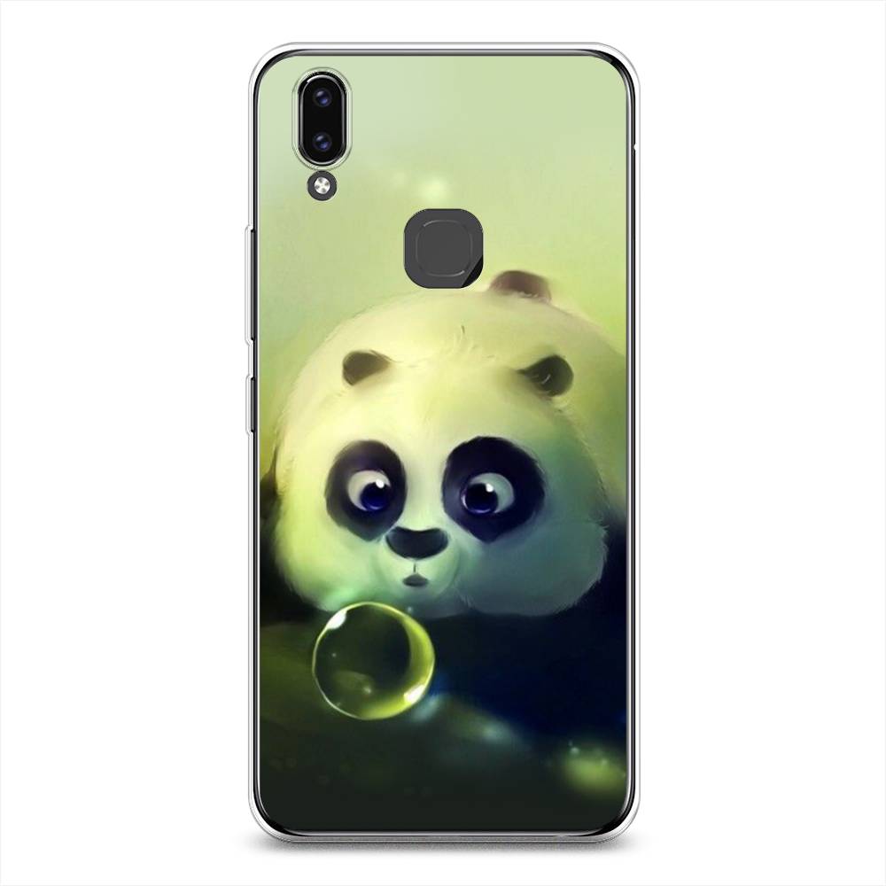 

Чехол для Vivo V9/Y85 "Малыш панды", Зеленый;черный;серый, 260150-1