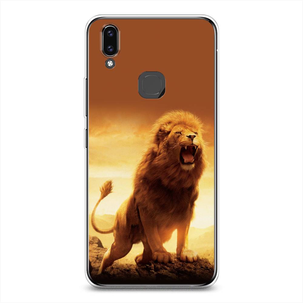 

Чехол для Vivo V9/Y85 "Львиный рык", Коричневый;желтый;оранжевый, 260150-1